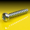 image of Pozi Pan Thread Forming Screws for Plastics, 30 Degree Thread