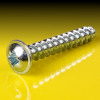 image of Pozi Pan with Flange Thread Forming Screws for Plastics, 30 Degree Thread