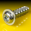 image of Torx Pan Flange Thread Forming Screws for Plastics, 30 Degree Thread