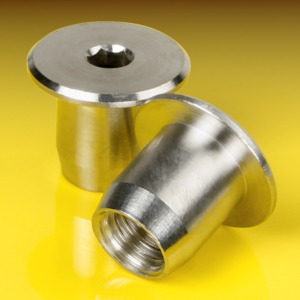 image of Sleeve Nuts With Flat Head and Hex Socket Drive