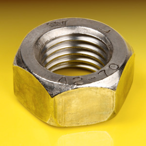 image of Full Hex Nuts With Left Hand Thread (DIN 934)