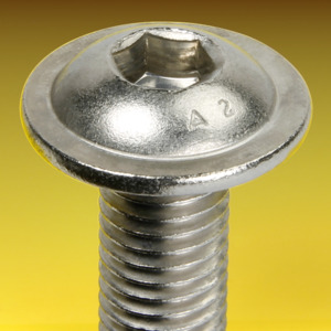 image of Socket Head Button Screws With Flange ISO 7380 part 2