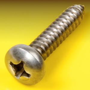 image of Phillips Pan Head Self Tapping Screws Type C (AB) ISO 7049 (DIN 7981H)