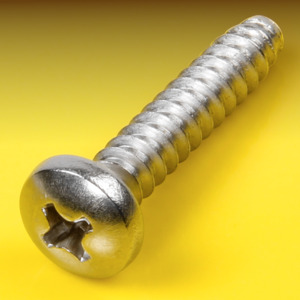 image of Phillips Pan Head Self Tapping Screws with Dog Point (Type F) ISO 7049 (DIN 7981H)