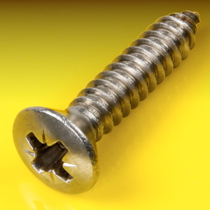image of Pozi Raised Csk Self Tapping Screws DIN 7983Z
