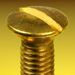 image of Slotted Raised Countersunk Machine Screws DIN 964