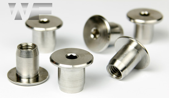 Sleeve Nuts With Flat Head and Hex Socket Drive in A1 image