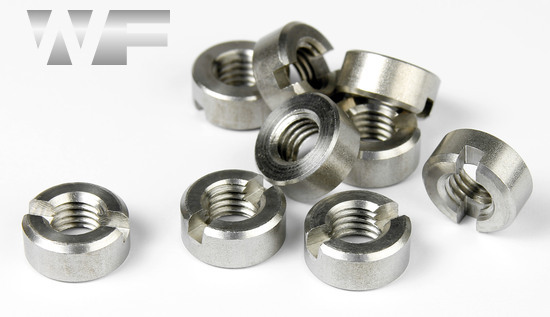 Slotted Round Nuts DIN 546 in A1 image