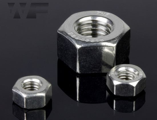 UNC Heavy Hex Nuts in A4 image